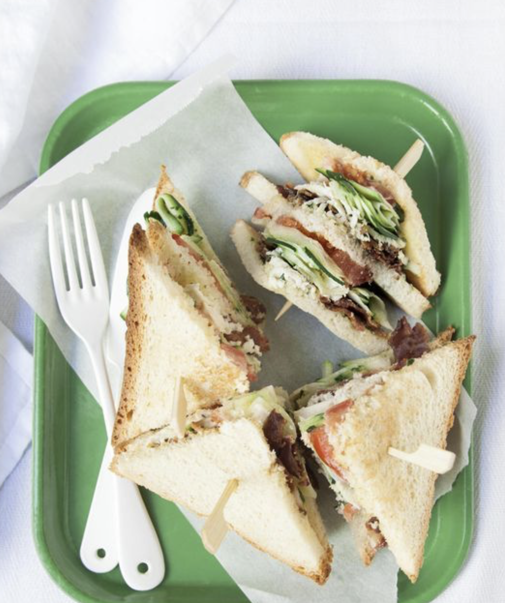 Club Sandwich Courgette & Basilic